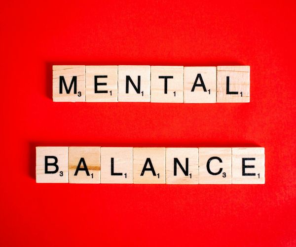 Abstract representation of balance and mental focus