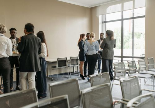 Creative person thinking during a break